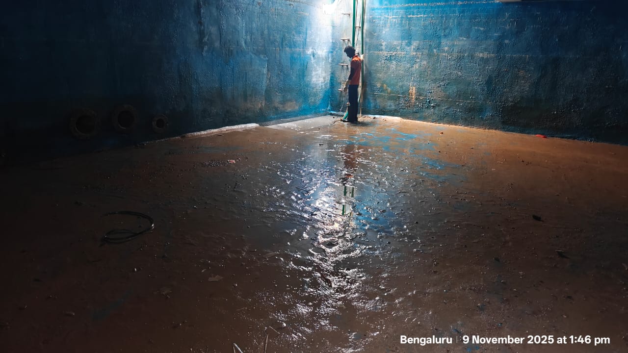 Sump & Tank - Before